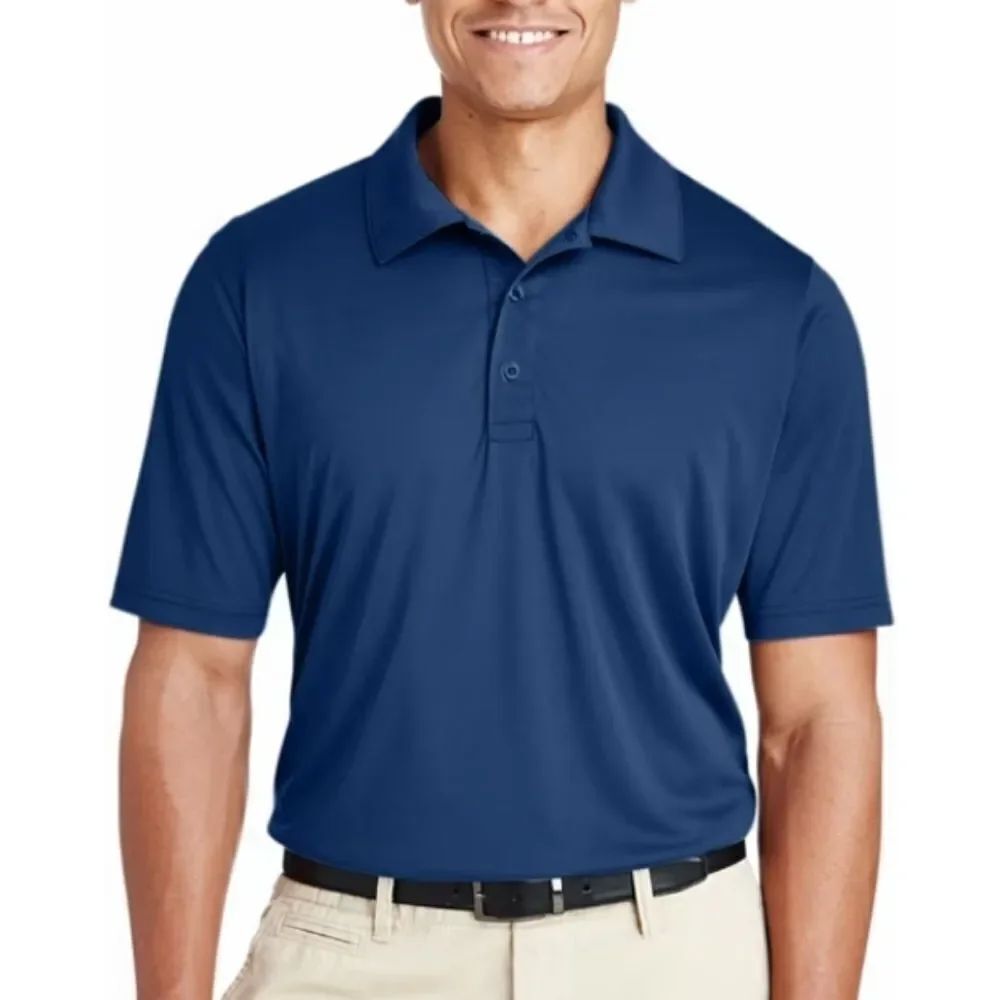BRAND NEW TEAM 365 3-BUTTON PLACKET MEN'S POLO SHIRT